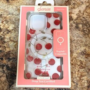 Sonix Red Cherry iPhone 16 Pro Case